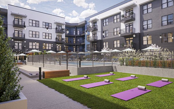 recreational area at McDowell Point Apartments