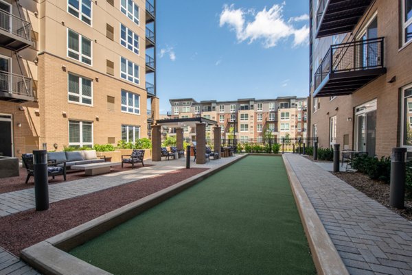 recreational area at McDowell Point Apartments