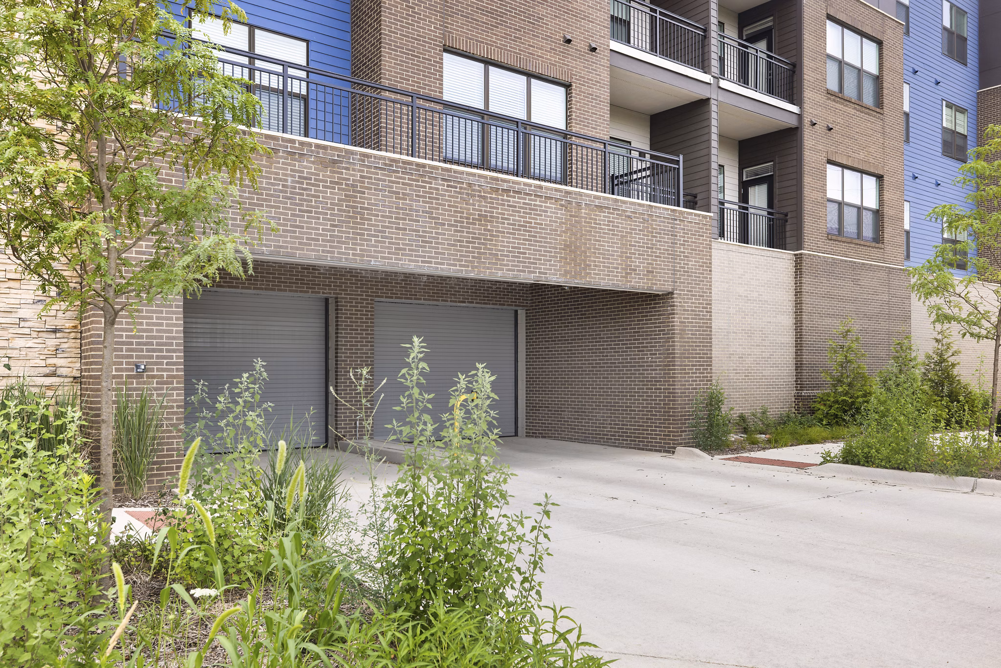 covered parking at McDowell Point Apartments 