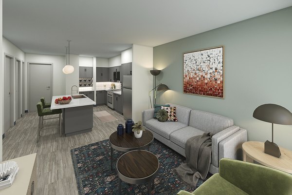 rendering at Autry at Legacy Apartments