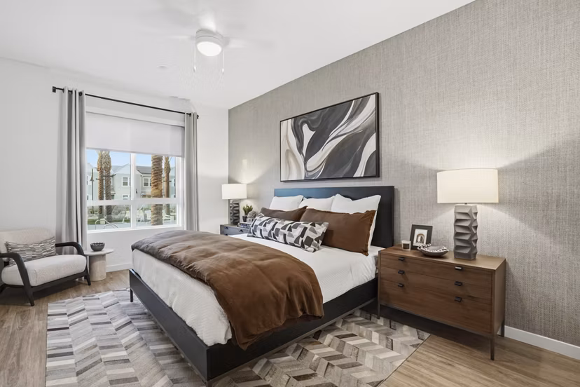 bedroom at Luminary at Cota Vera Apartments 