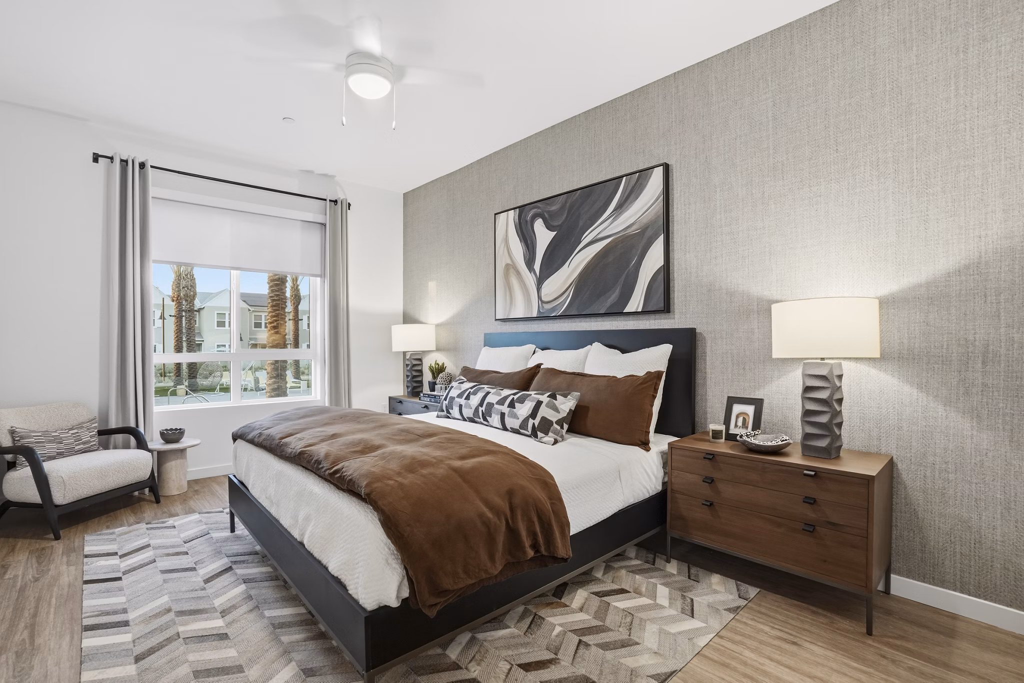 bedroom at Luminary at Cota Vera Apartments 