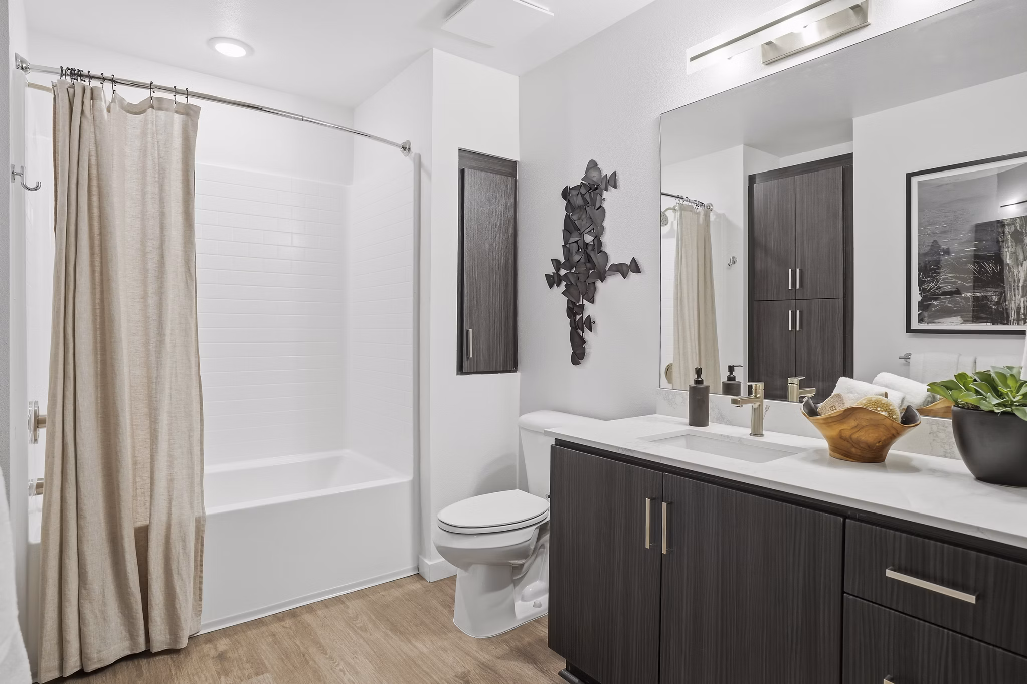 bathroom at Luminary at Cota Vera Apartments
