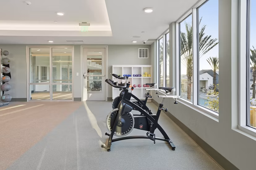 fitness center at Luminary at Cota Vera Apartments 