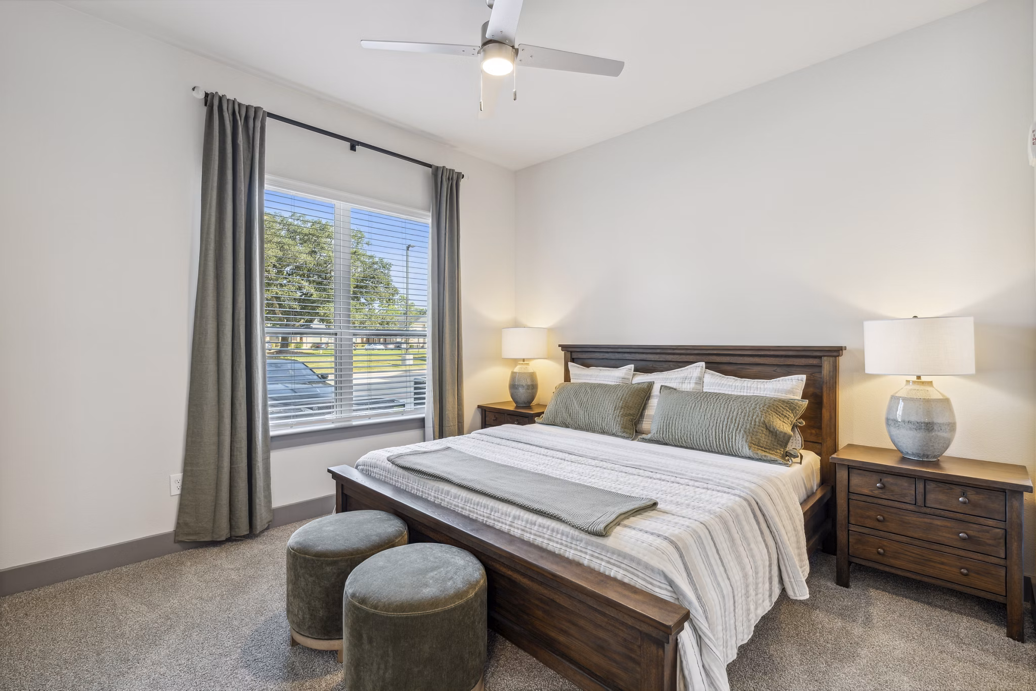 bedroom at Casella Apartments