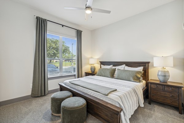 bedroom at Casella Apartments