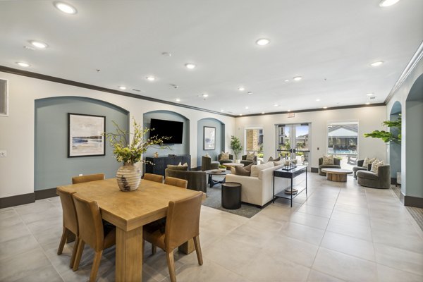 clubhouse at Casella Apartments