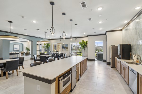 clubhouse at Casella Apartments