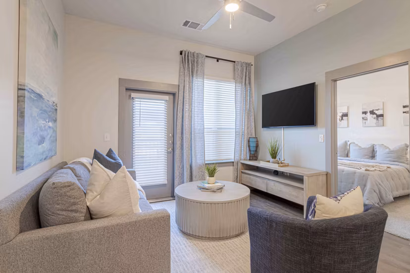 living room at Casella Apartments