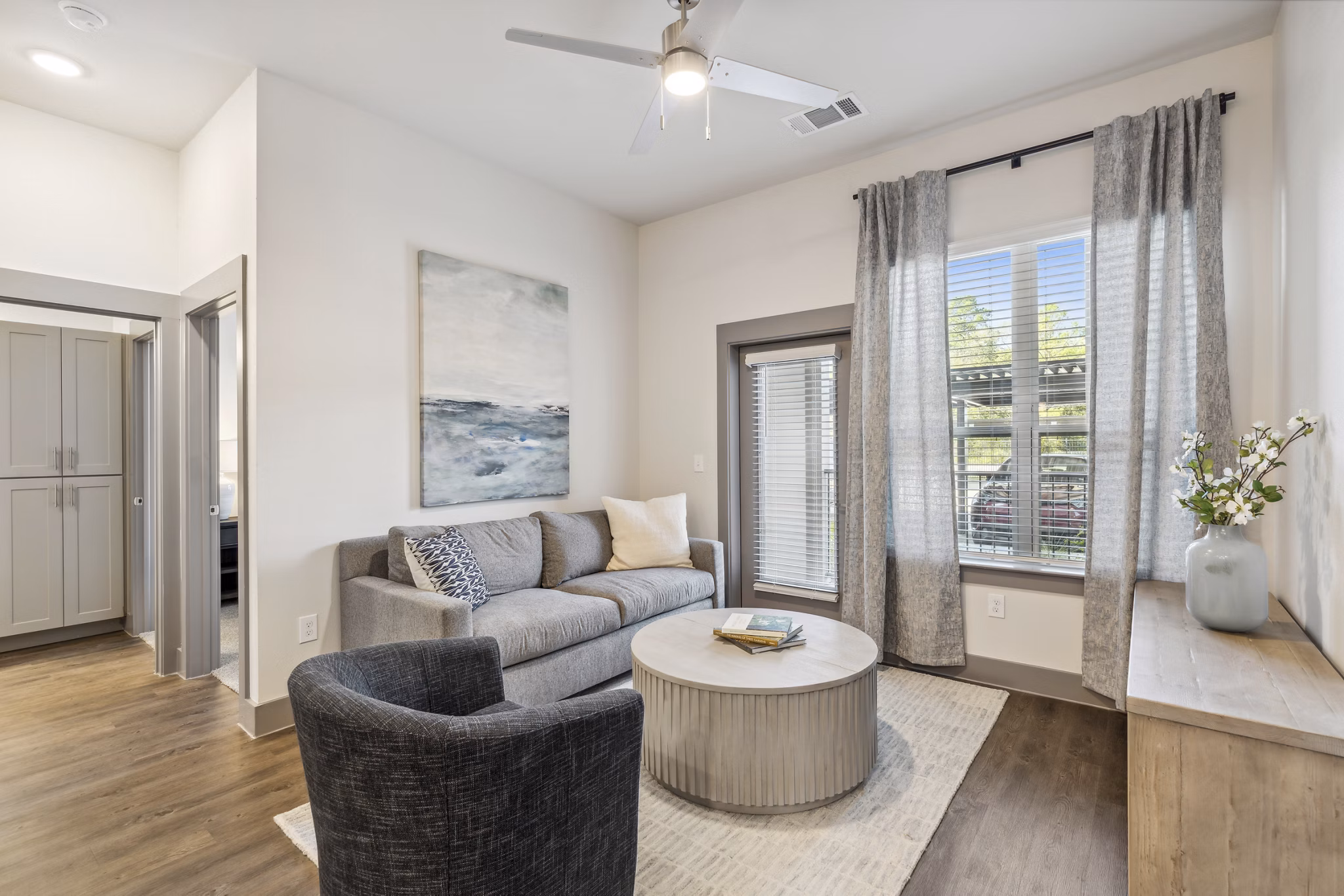 living room at Casella Apartments