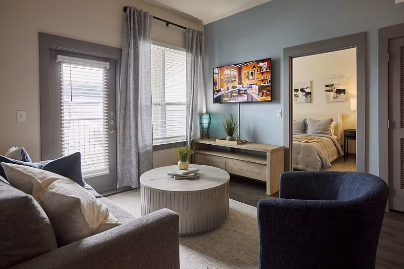 living room at Casella Apartments