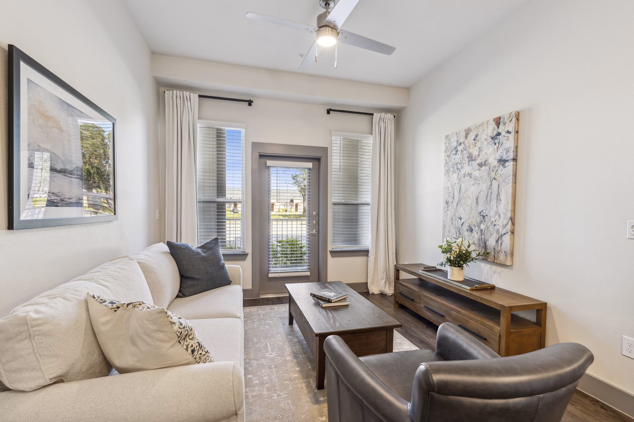 living room at Casella Apartments