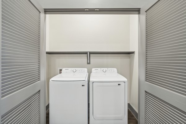 laundry room at Casella Apartments