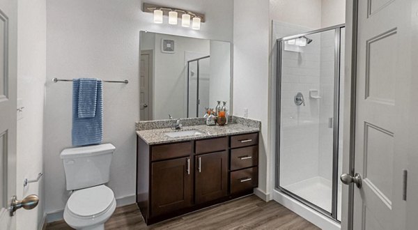 bathroom at The Preserve at Gateway Apartments