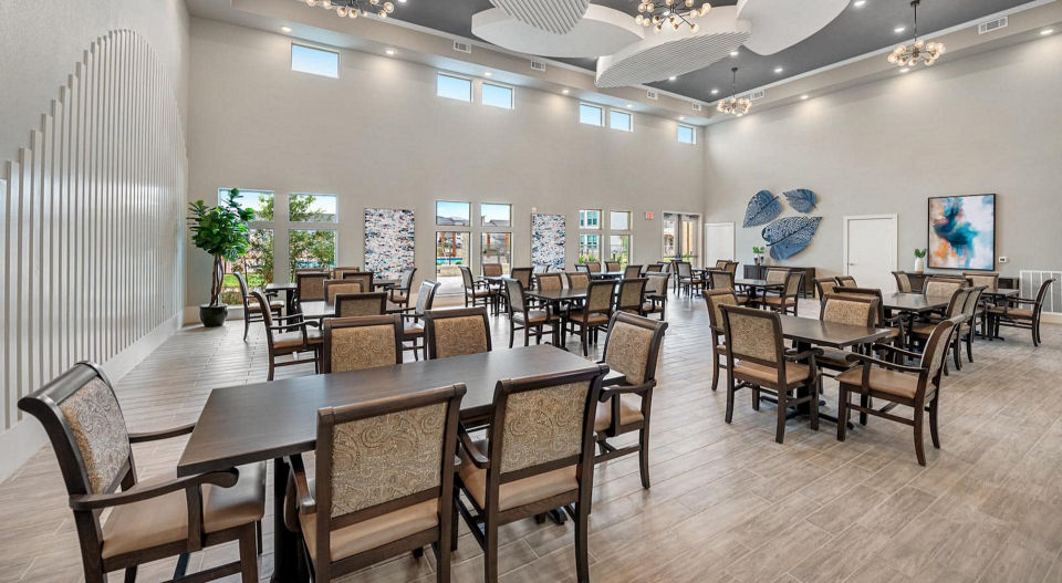 clubhouse at The Preserve at Gateway Apartments
