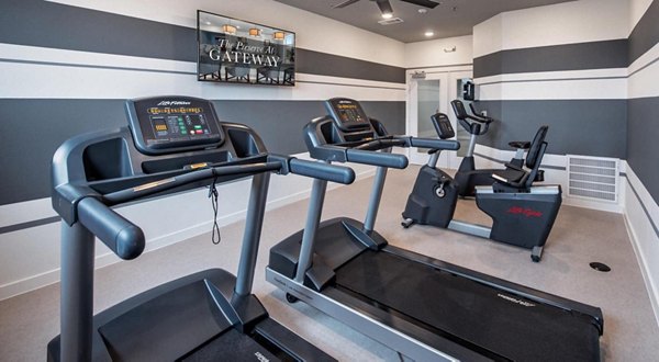 fitness center at The Preserve at Gateway Apartments