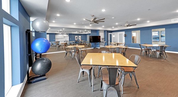 fitness center at The Preserve at Gateway Apartments