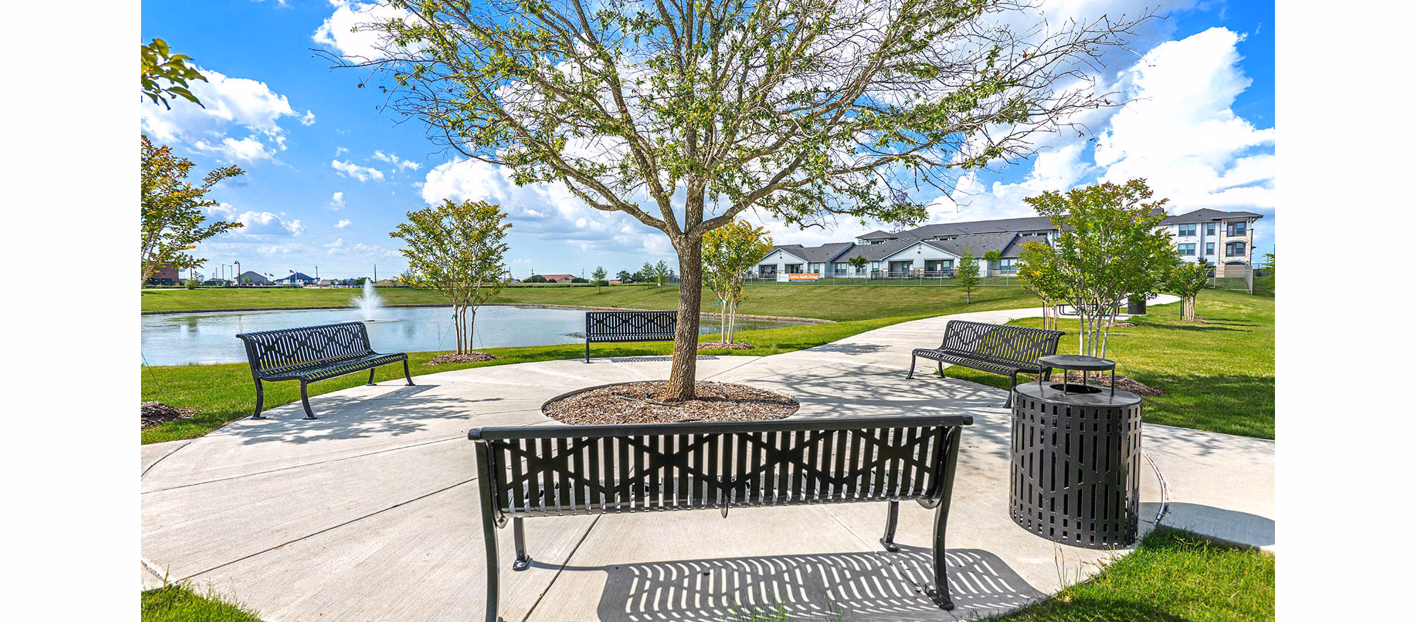 patio at The Preserve at Gateway Apartments