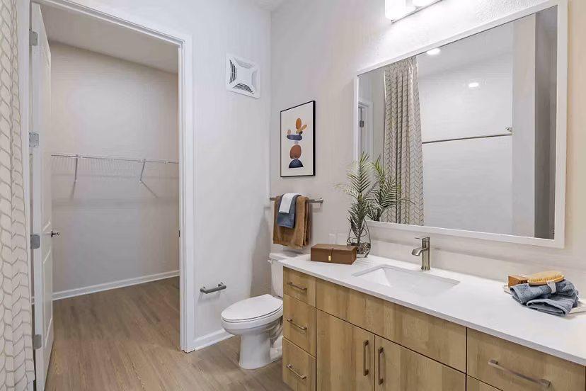 bathroom at Alta Trilogy Apartments 