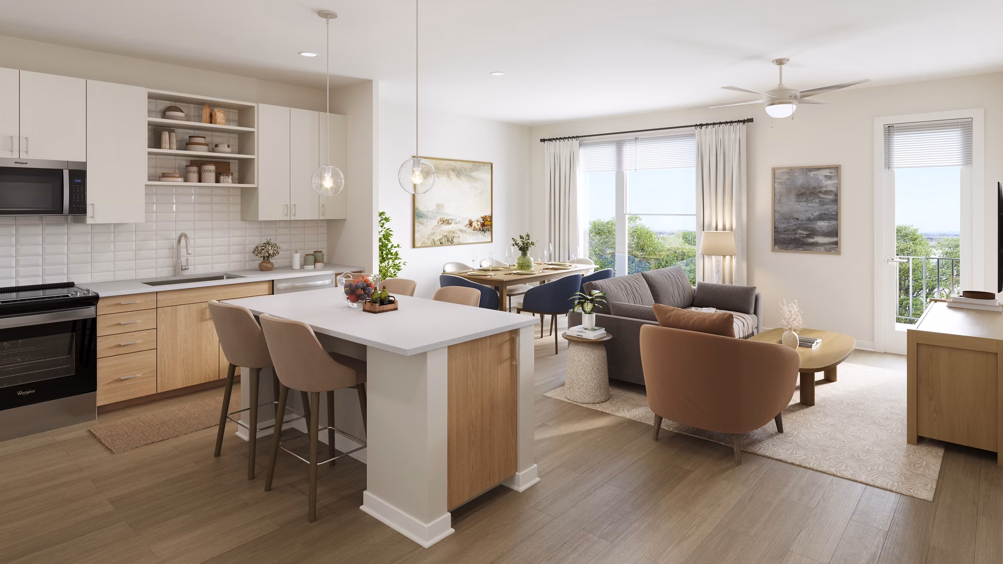 clubhouse  at Alta Trilogy Apartments 