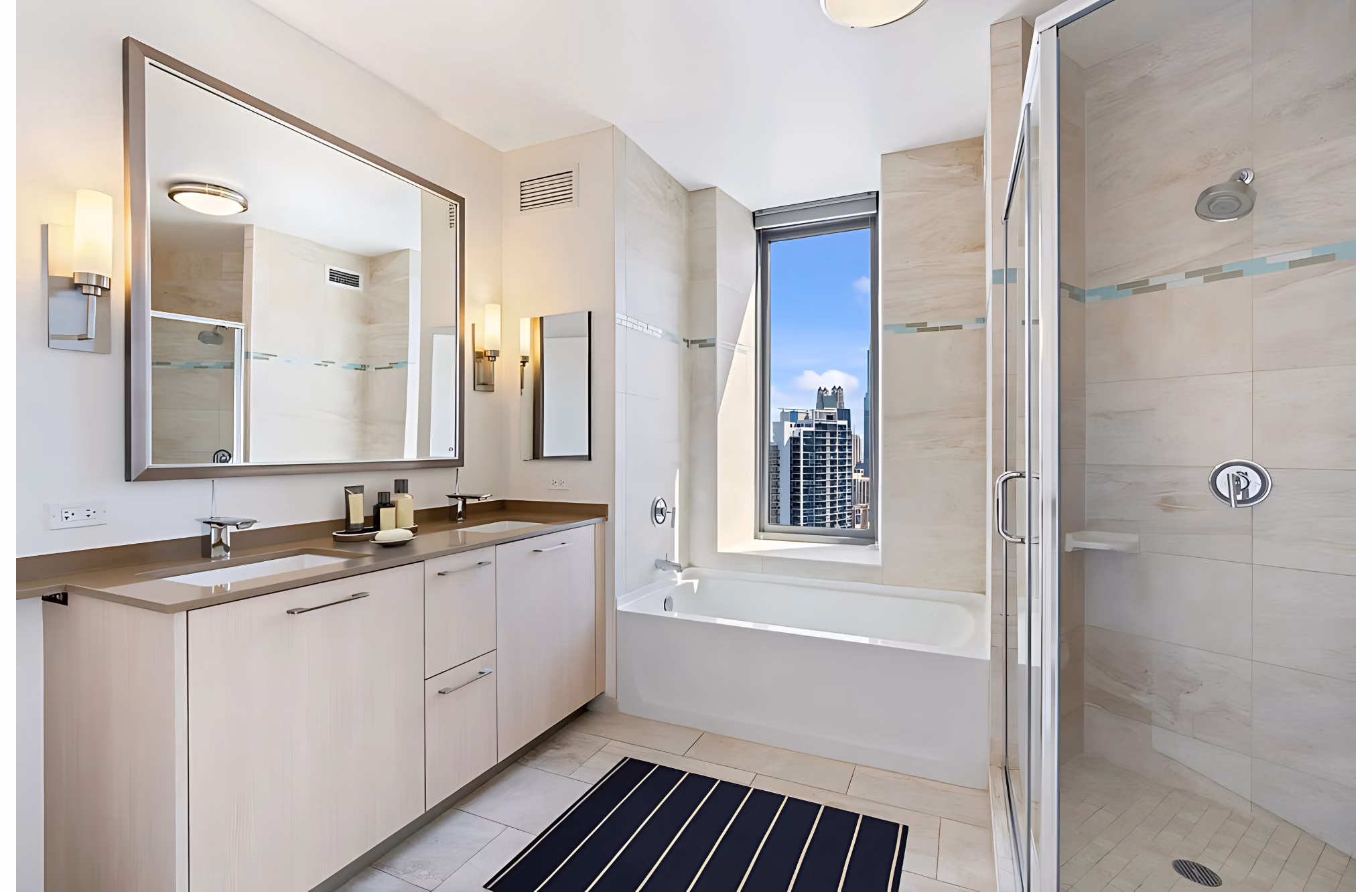 Bathroom at Hubbard Place Apartments