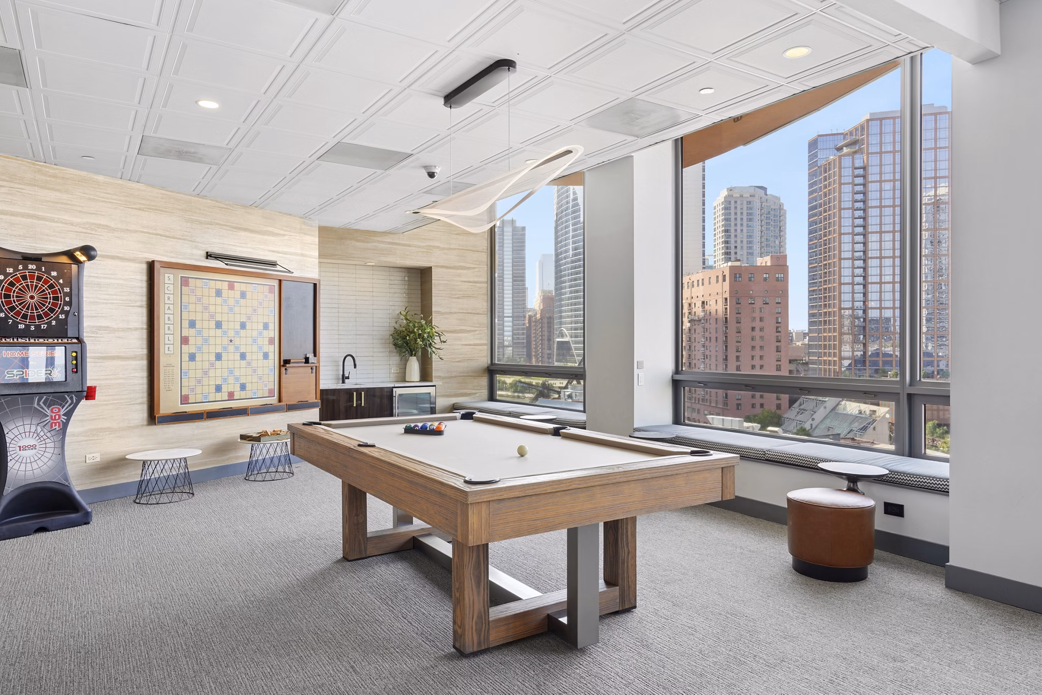 Clubhouse/Lobby at Hubbard Place Apartments