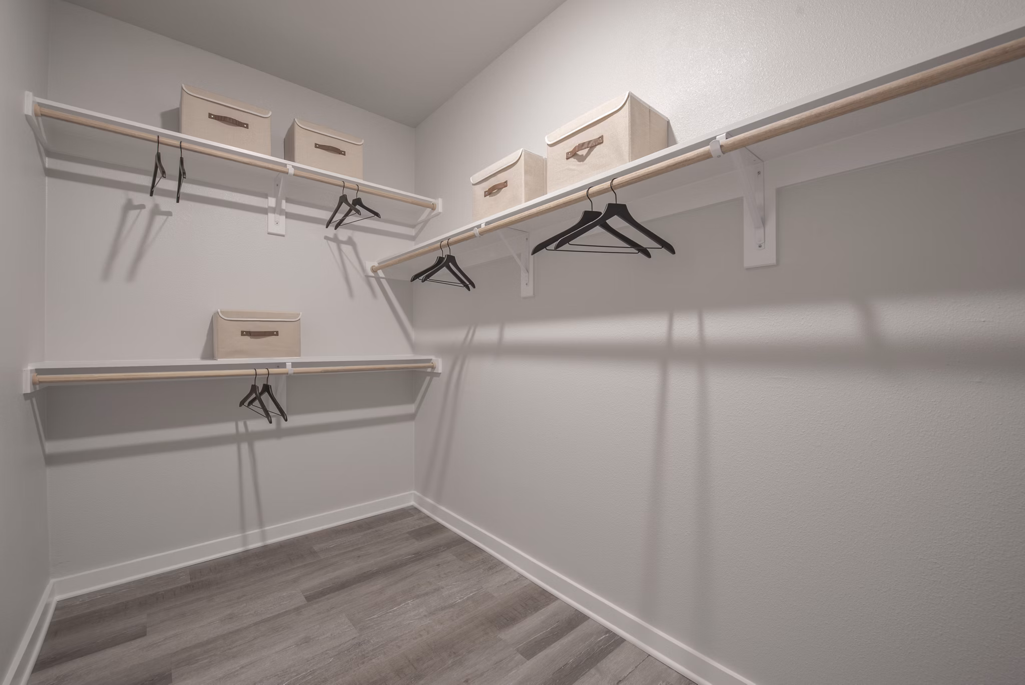 closet at Alta Rayzor Ranch Apartments