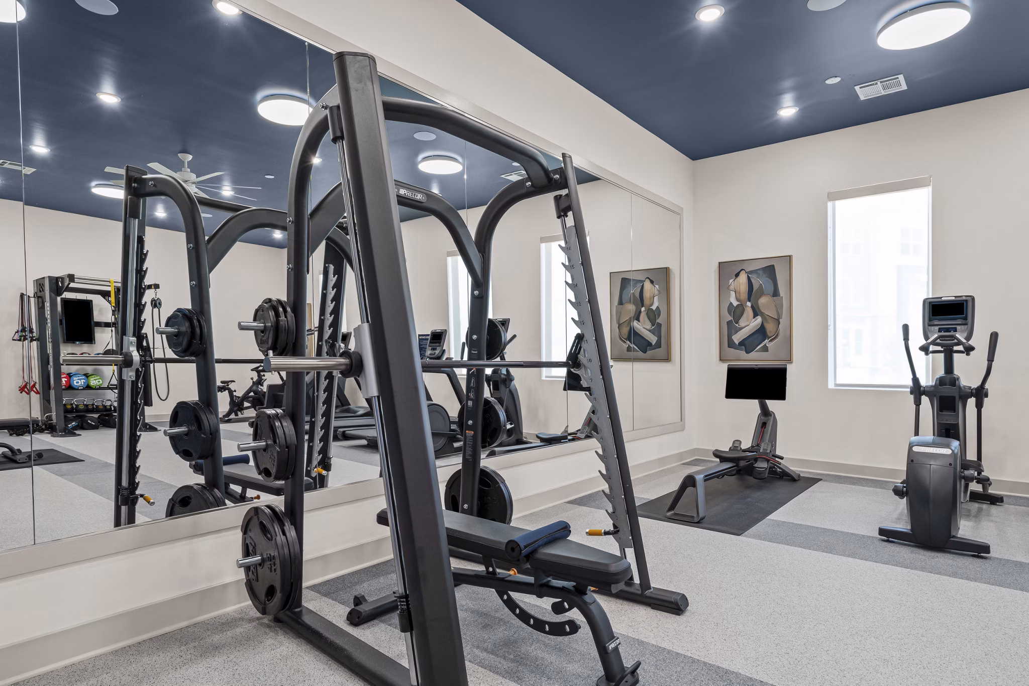 fitness center at Alta Rayzor Ranch Apartments 