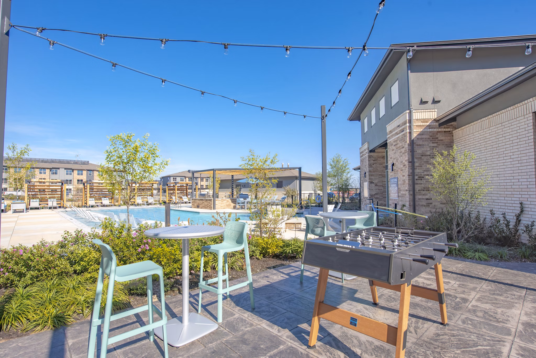 recreational area at Alta Rayzor Ranch Apartments