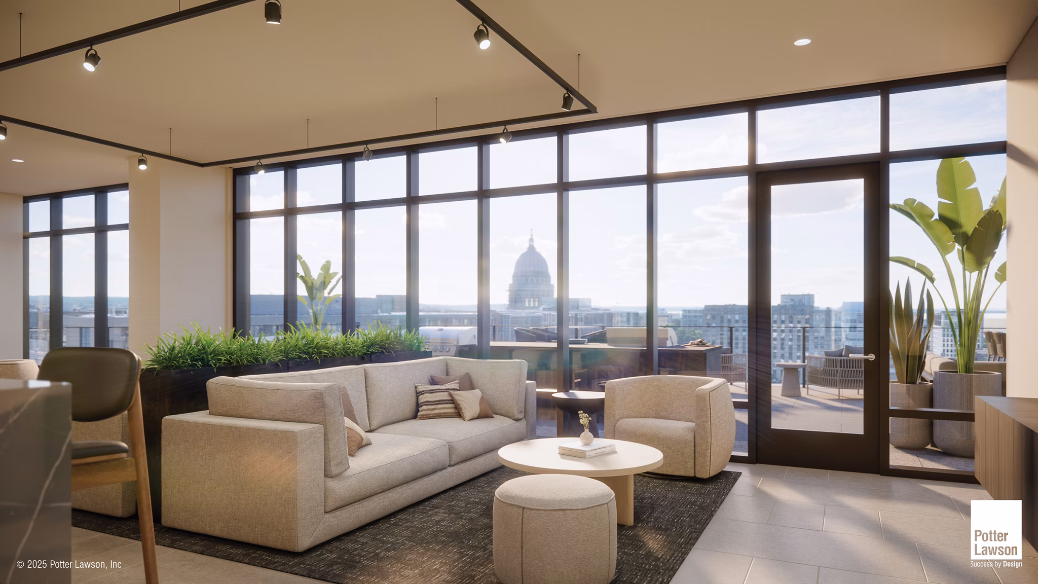 rendering for One09 Apartments