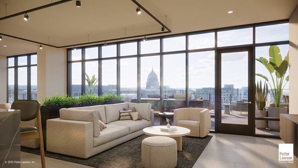 rendering for One09 Apartments