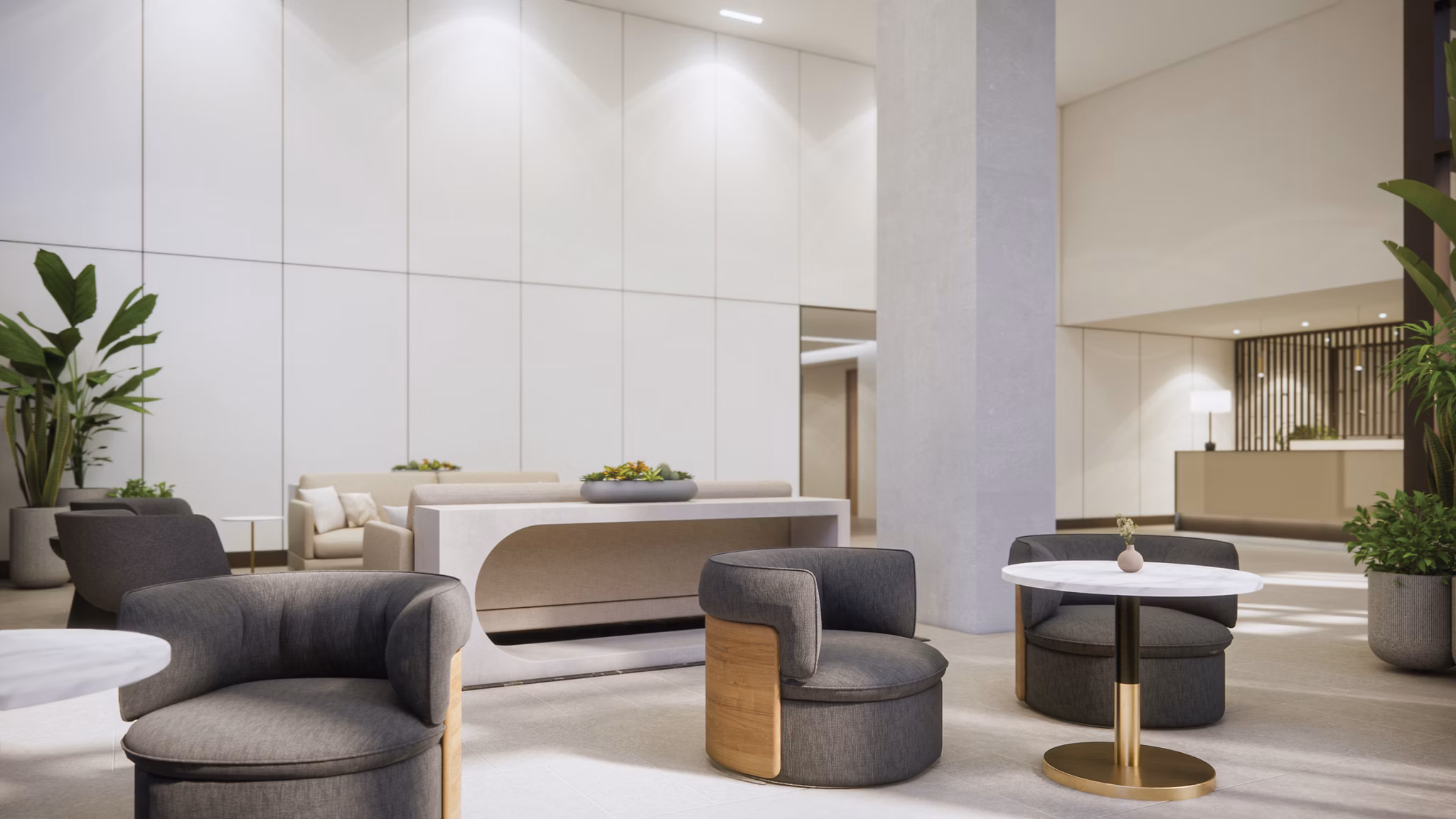 rendering at One09 Apartments