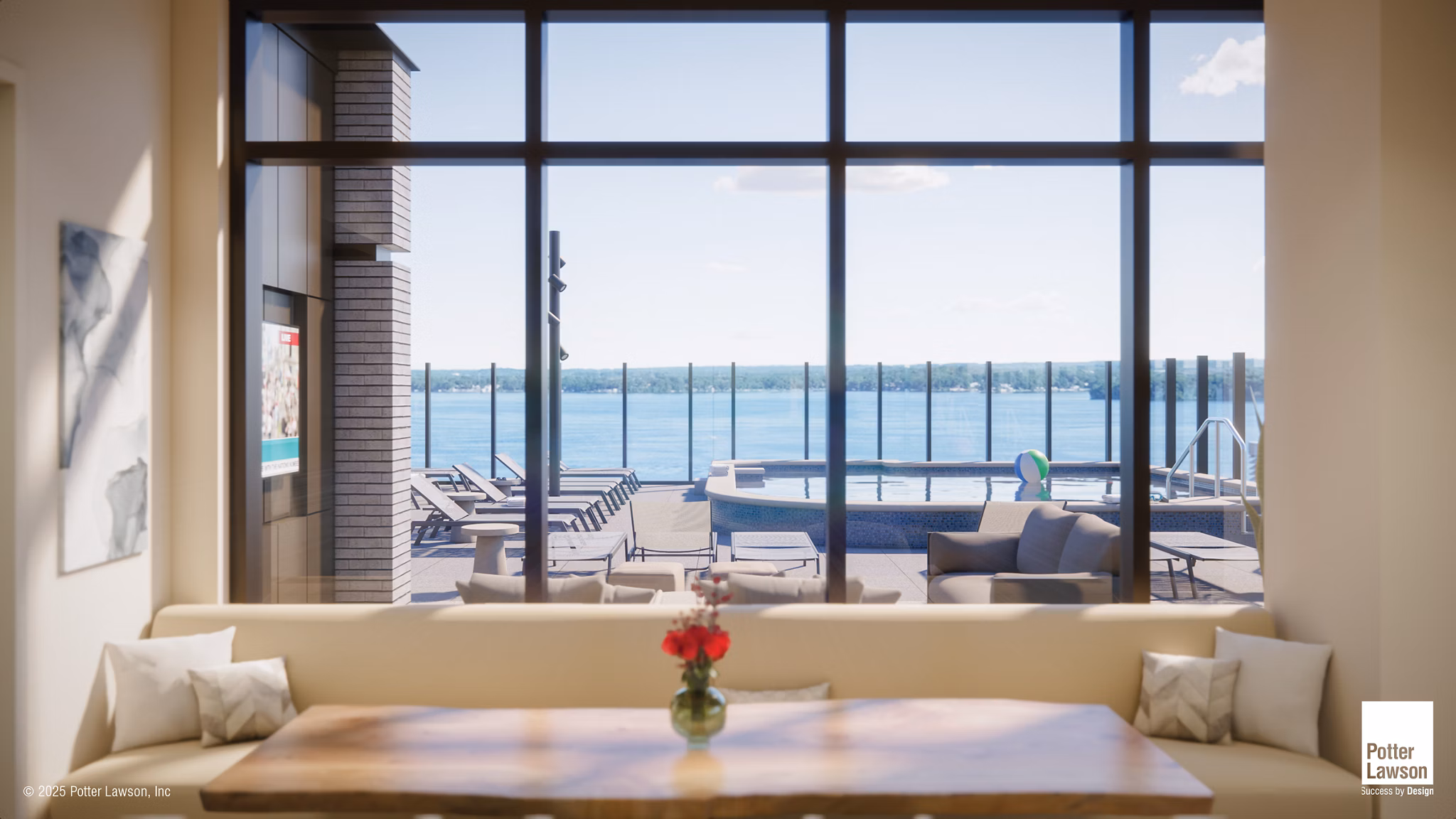 rendering for One09 Apartments