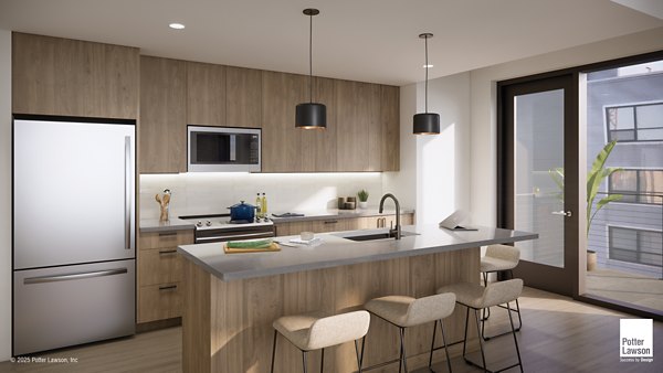rendering for One09 Apartments