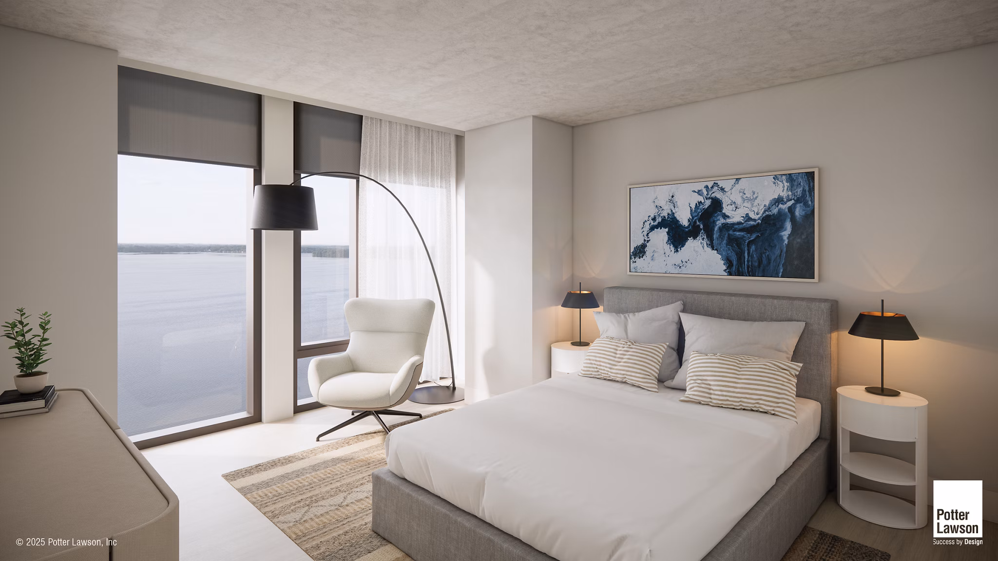 rendering at One09 Apartments