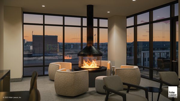 rendering for One09 Apartments