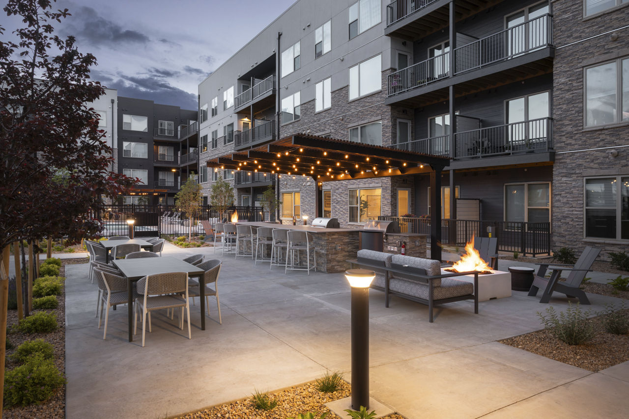 Grill area at Aspendale Northglenn (2 of 3)