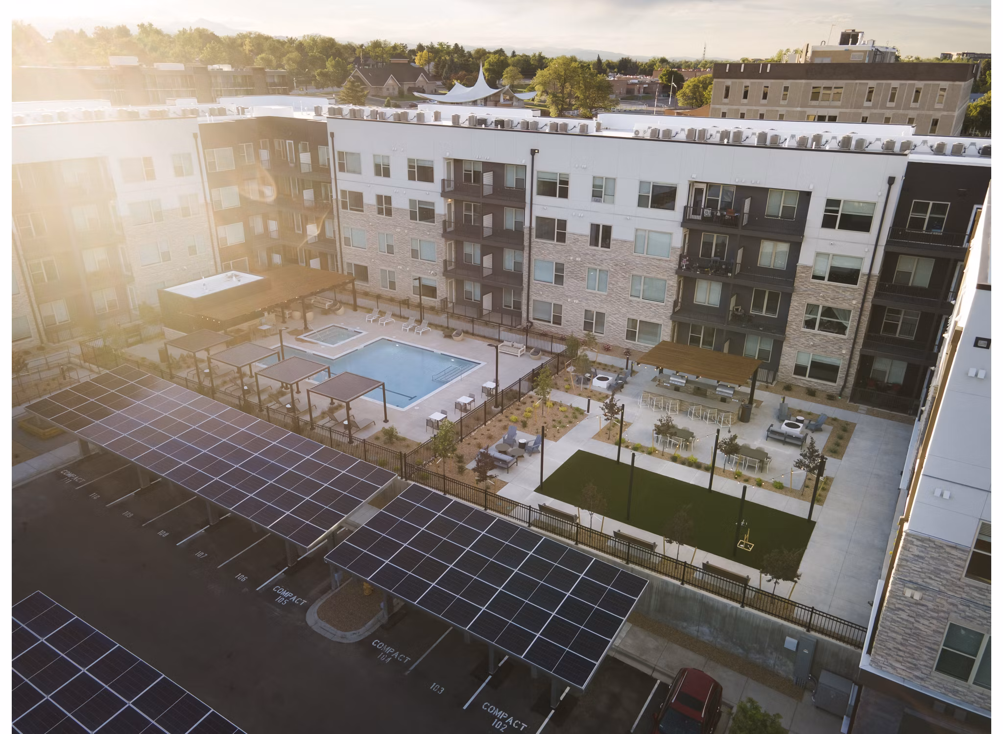 rendering at Aspendale Northglenn Apartments