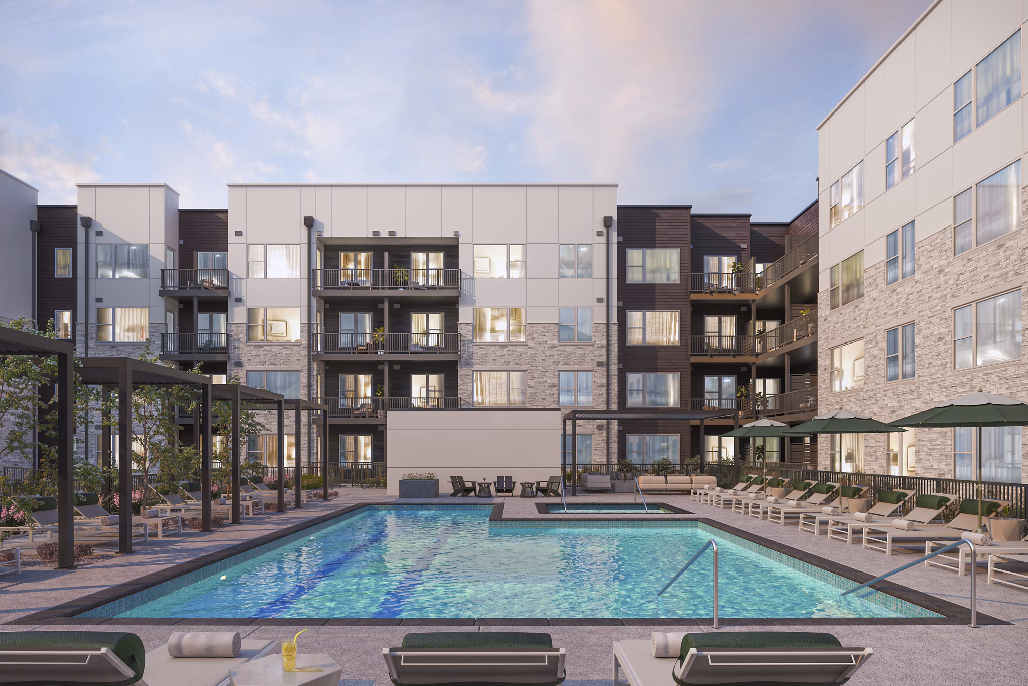 rendering at Aspendale Northglenn Apartments