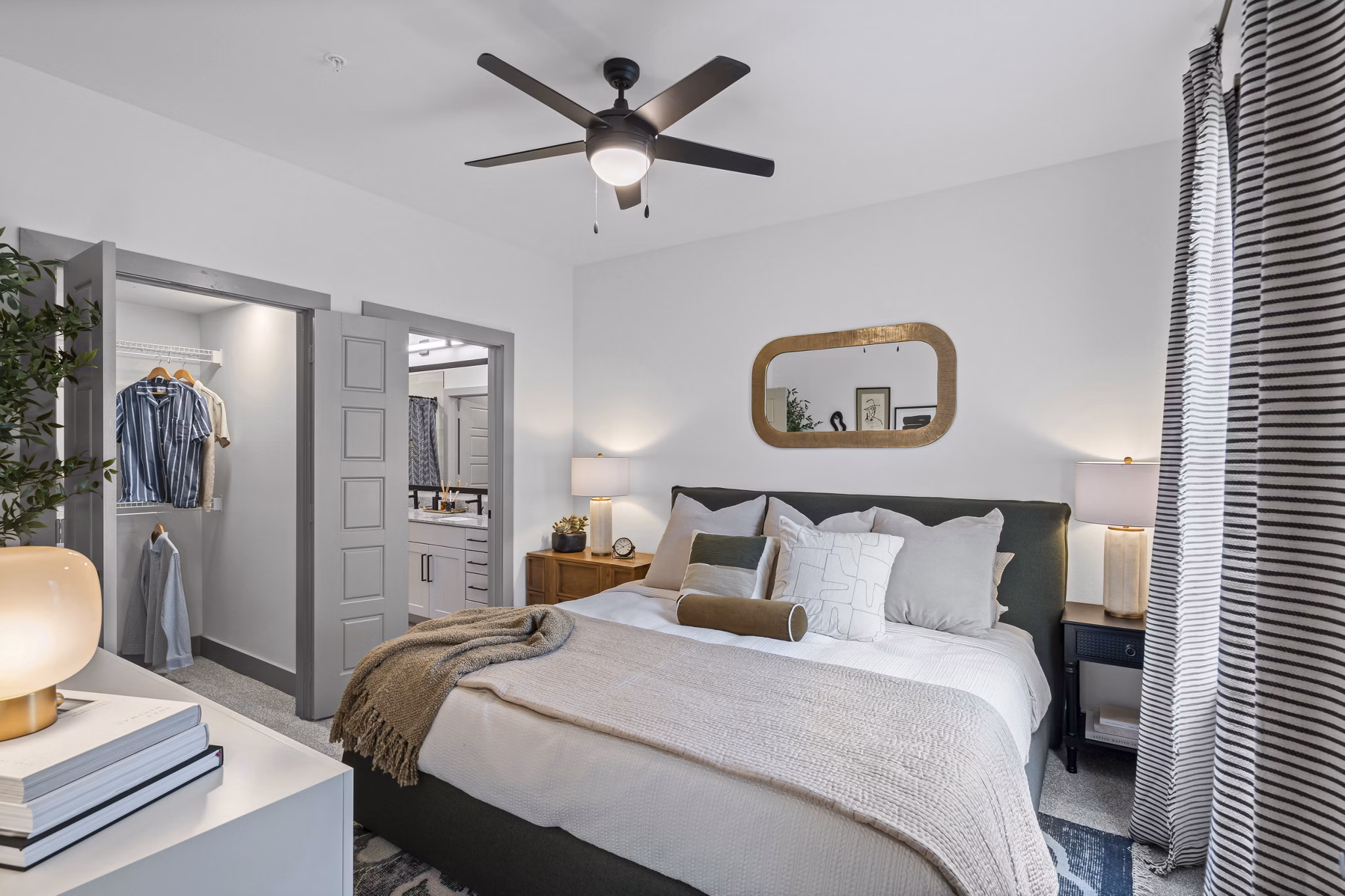 bedroom at Alpine Creekside Apartments Apartments