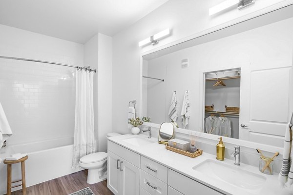 bathroom at Citizen House Blue Bluff Apartments