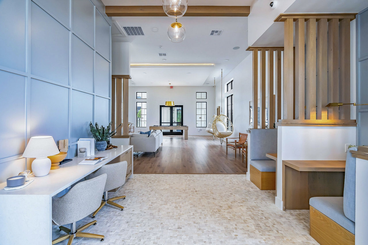 Lobby at Citizen House Blue Bluff