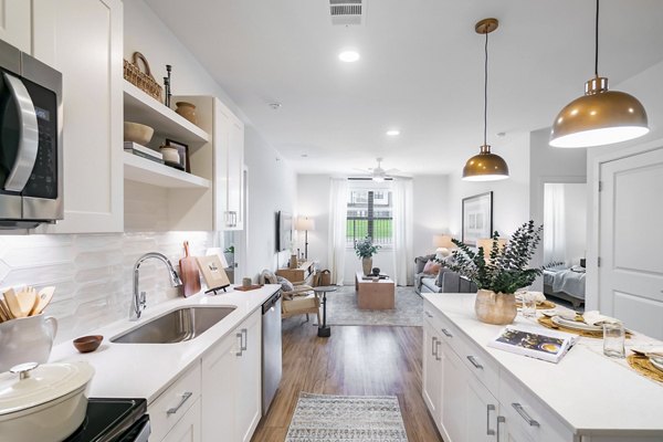 kitchen at Citizen House Blue Bluff Apartment