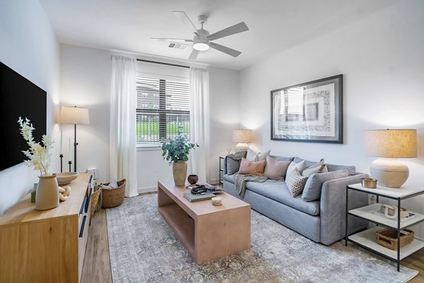 living room at Citizen House Blue Bluff Apartment