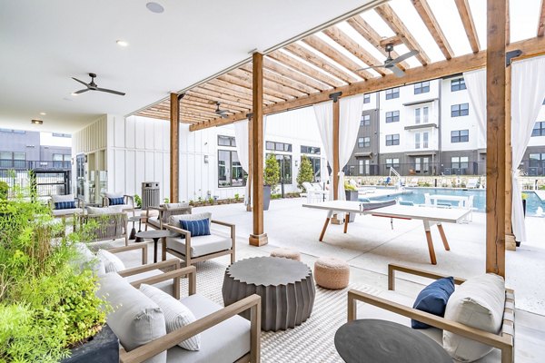 patio at Citizen House Blue Bluff Apartments