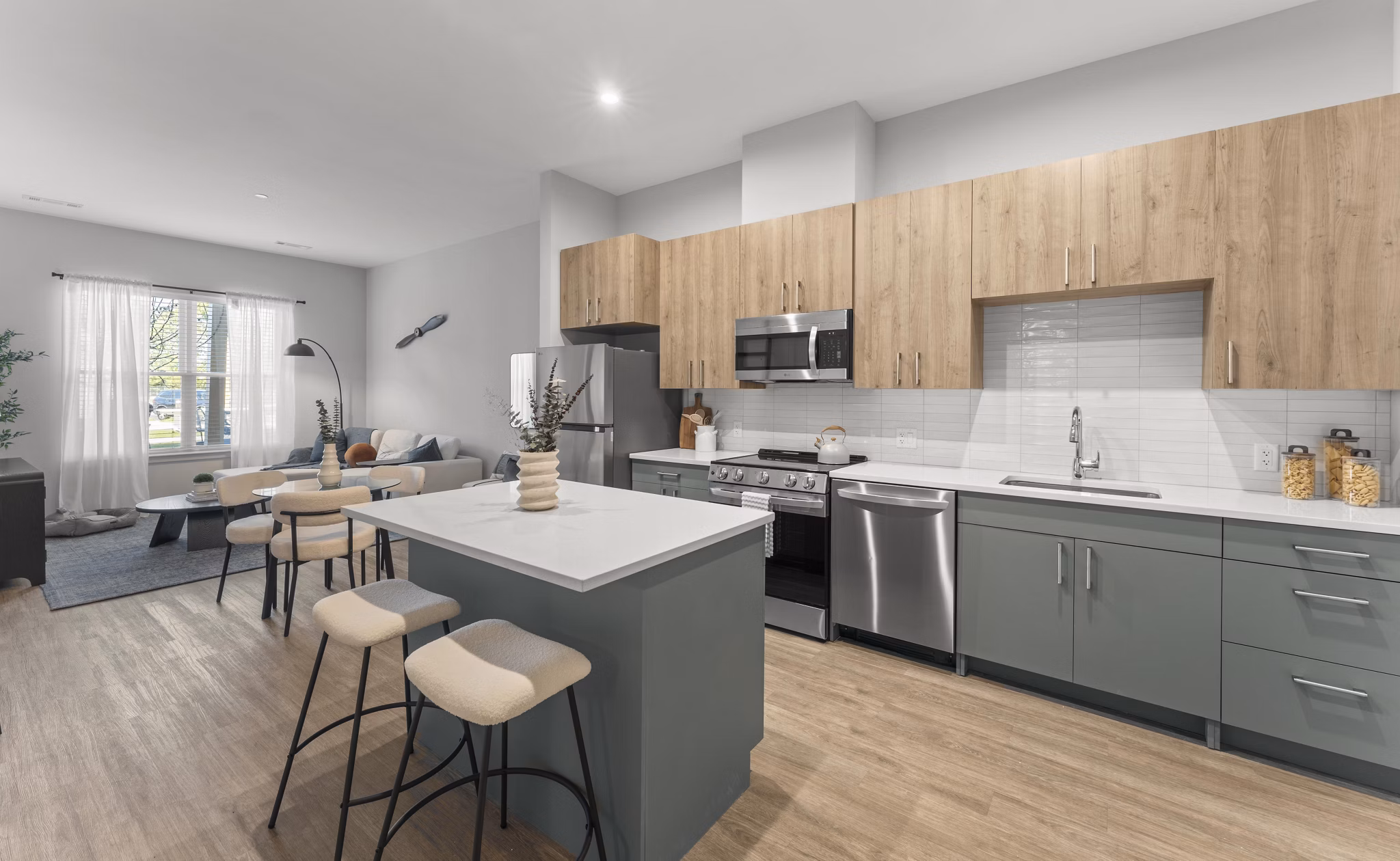 kitchen at Alta Altitude Apartments