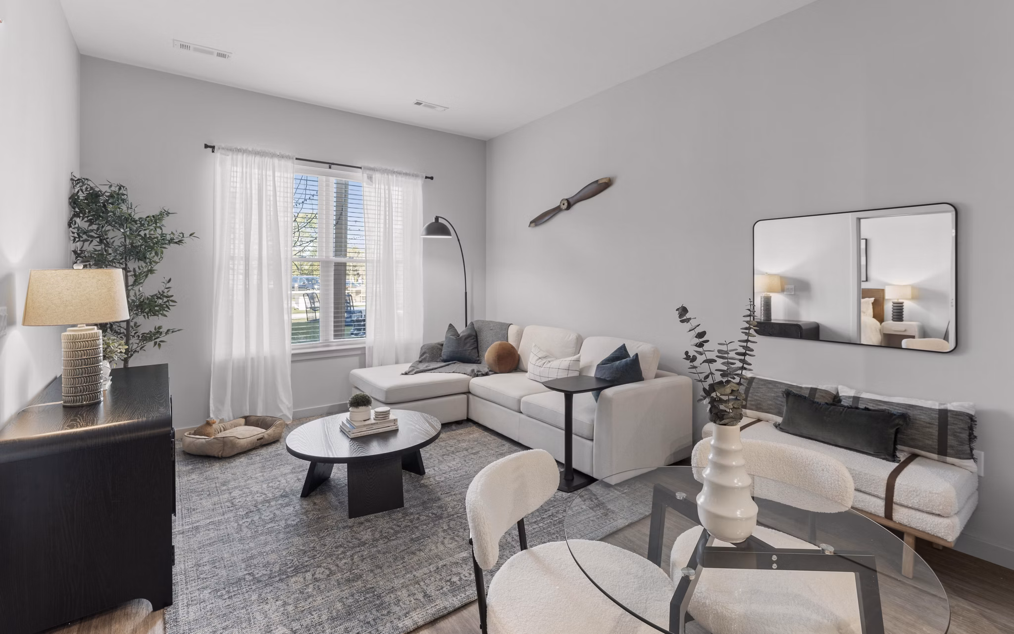 living room at Alta Altitude Apartments