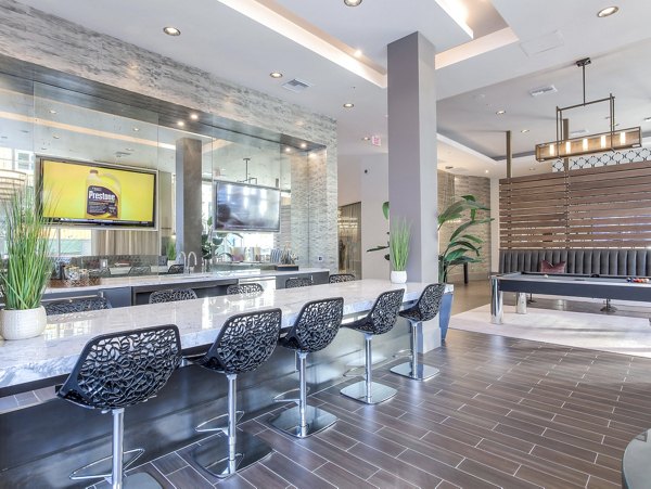 clubhouse at The Adeline Apartments