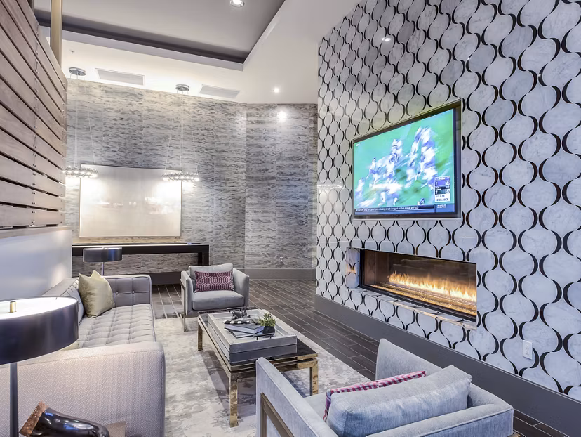 clubhouse at The Adeline Apartments