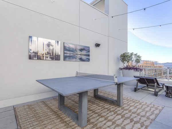 recreational area/patio at The Adeline Apartments